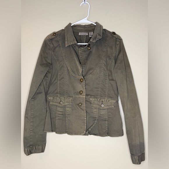 Dkny Jackets & Blazers - DKNY Olive Utility Jacket